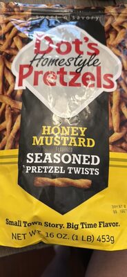Honey Mustard Seasoned Pretzel Twists