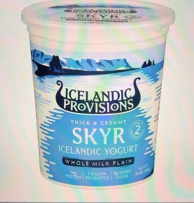 Whole Milk Plain Skyr