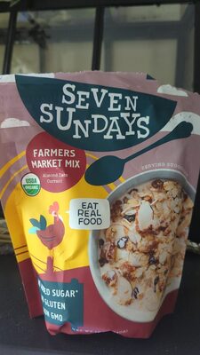 Organic Farmers Market Mix Almond Date Currant Muesli Cereal