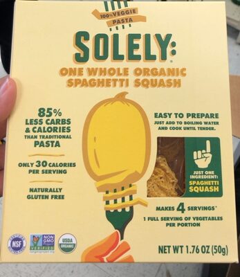 One Whole Organic Spaghetti Squash