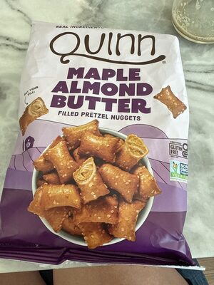 Maple Almond Butter Filled Pretzel Nuggets