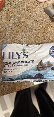 MILK CHOCOLATE STYLE BAKING CHIPS