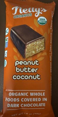 Nelly's Organics Peanut Butter & Coconut Bar