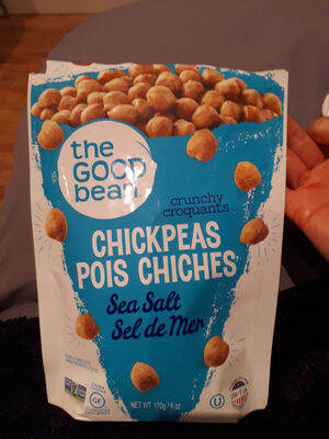 Sea salt crunchy chickpeas