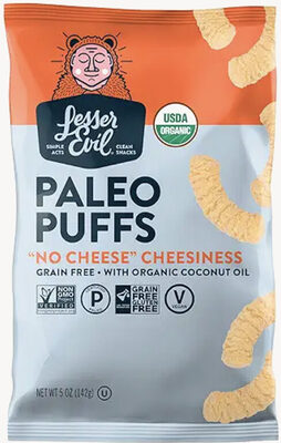 Paleo Puffs No Cheese Cheesiness