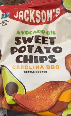 Carolina BBQ Sweet Potato Chips In Avocado Oil