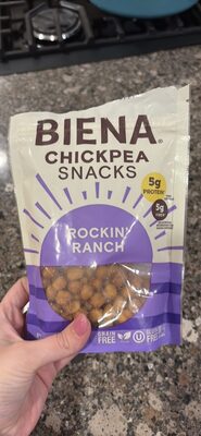 CHICKPEA SNACKS ROCKIN' RANCH