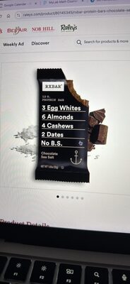 Chocolate Sea Salt Protein Bar