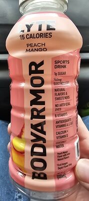 Lyte peach mango sports drink