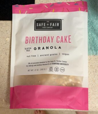 Birthday Cake Granola