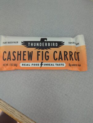 Cashew Fig Carrot 1.7oz Bar