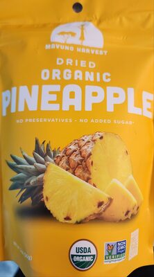 Organic Dried Pineapple