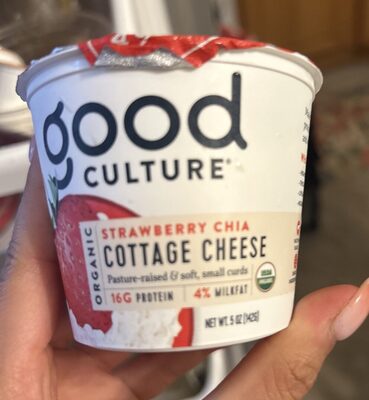 Strawberry Chia Cottage Cheese