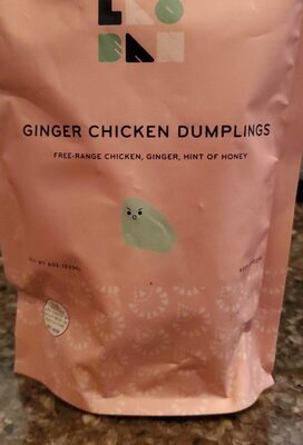 Ginger Chicken Dumplings