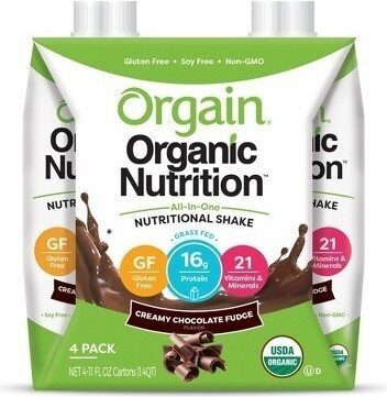 Organic nutritional shake