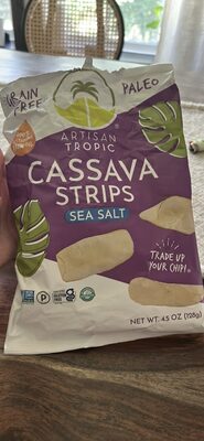 Cassava Strips Sea Salt