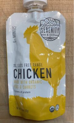 Chicken made with organic peas & carrots