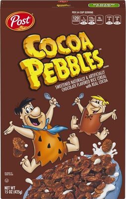 Chocolate flavored rice cereal