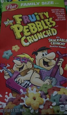 Fruity Pebbles Crunched