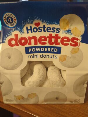 powdered mini donuts