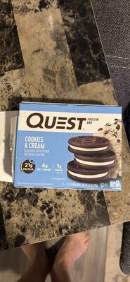 Cookies & Cream Protein Bar
