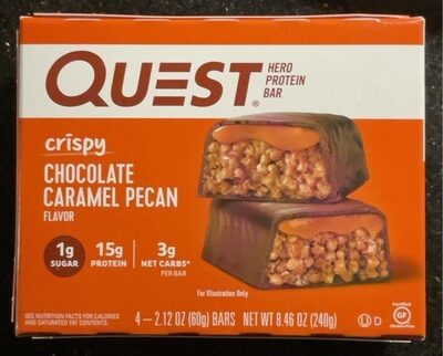 Protein Bar Chocolate Caramel Pecan