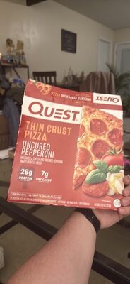 Thin Crust Pizza Uncured Pepperoni