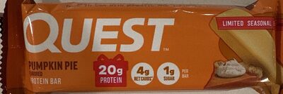 Pumpkin Pie Protein Bar