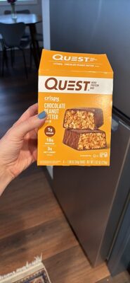 crispy CHOCOLATE PEANUT BUTTER flavor