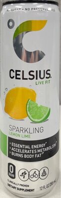 Celsius Sparking Lemon Lime