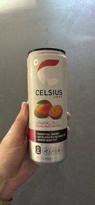 Celsius Sparkling Mango  Passsionfruit