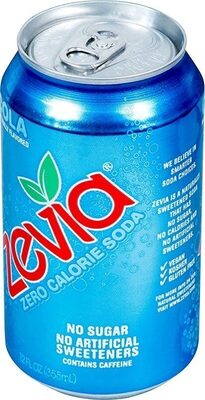 Zero Calorie Soda - Cola Naturally Flavored