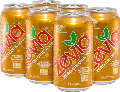 Zero Calorie Soda - Cream Soda Naturally Flavored