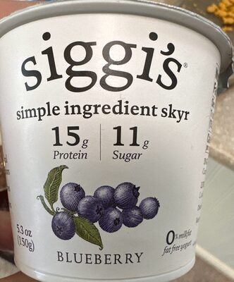 Siggi’s Blueberry Yogurt
