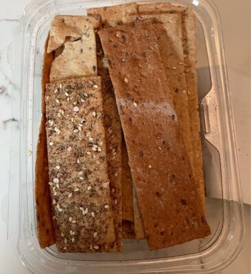 Mediterranean Baked Crackers - Multigrain Za'atar