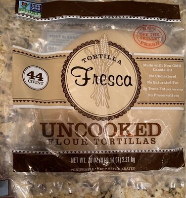 Uncooked Flour Tortillas
