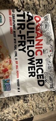 Organic Riced Cauliflower Stir Fry