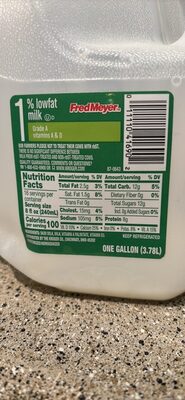 1% lowfat milk