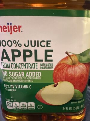 100% Apple Juice