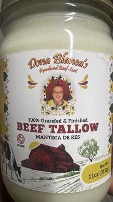 100% Grass fed & Finished Beef Tallow