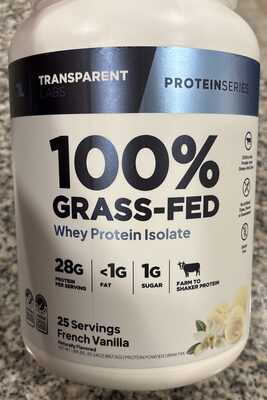 100% Grass-Fed Whey Protein Isolate