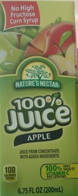 100% Juice Apple