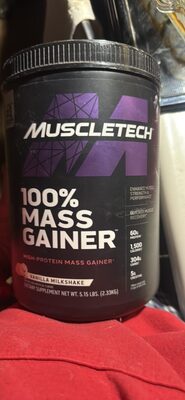 100% Mass Gainer Vanilla Milkshake