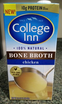 100% natural bone broth chicken