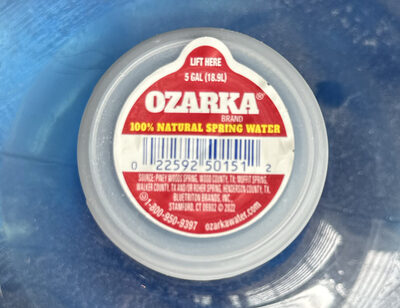 100% Natural Spring Water