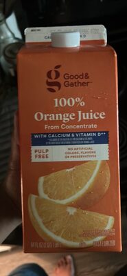 100% Orange Juice