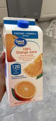 100% Orange Juice