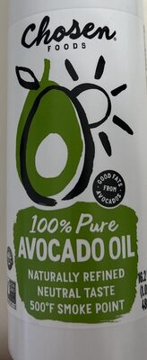 100% Pure Avocado Oil