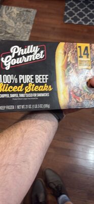 100% Pure Beef Sliced Steaks