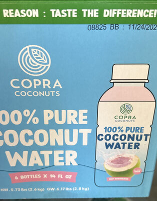 100% Pure Coconut Water